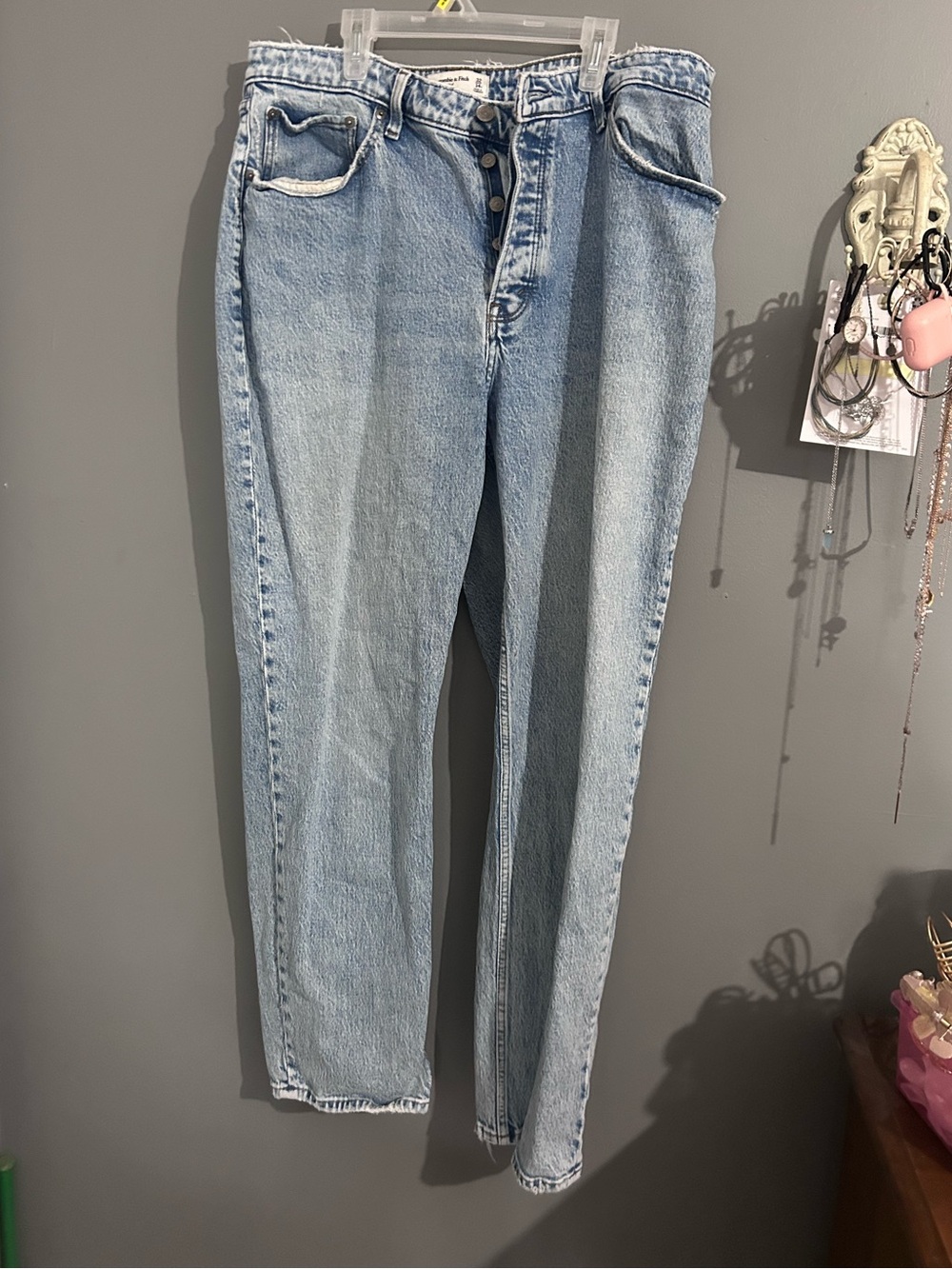 Curve love Dad high rise size 32